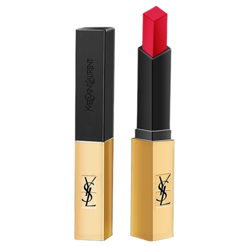 (YSL)圣罗兰小金条细管口红1966#暖棕红 哑光雾面 不易脱妆