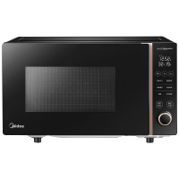 美的(Midea)微波炉家用智能全自动小型平板式变频多功能微波炉烤箱一体蒸立方光波炉(黑色金色随机发)M3-L235F