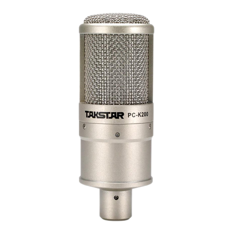 [真·电容麦克风]得胜(TAKSTAR) PC-K200主播电容麦克风声卡套装手机直播设备话筒全套