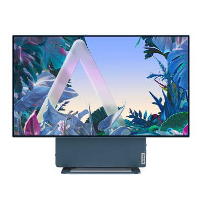 联想(Lenovo)YOGA 27 R5-6600H 16G 1TB)水月银 致美一体机台式电脑台式机