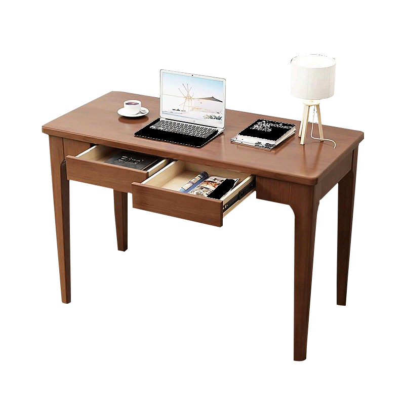 金菲罗格 简易实木书桌全实木简约现代电脑台式家用卧室中学生学习