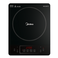 美的(Midea) 电磁炉套装家用触控按键恒匀火加热连续小火2100W大功率8档火力4D防水电磁灶RT22E01
