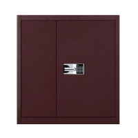 洛港 加厚国保锁保密柜钢制电子指纹密码文件柜防火财务机密办公柜