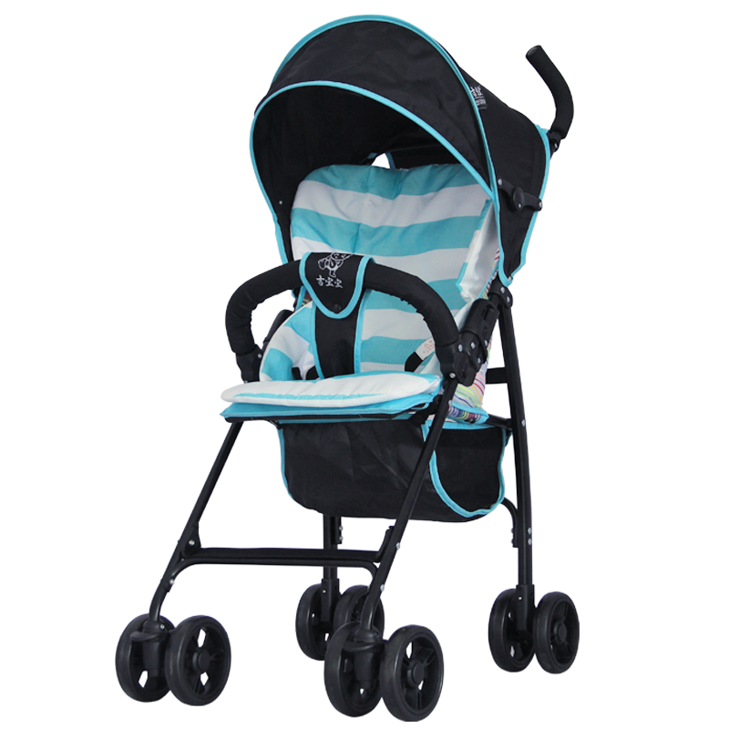 吉宝宝婴儿车可坐可躺遛娃神器宝宝婴儿推车轻便可折叠儿童手推车1-6岁 清爽率