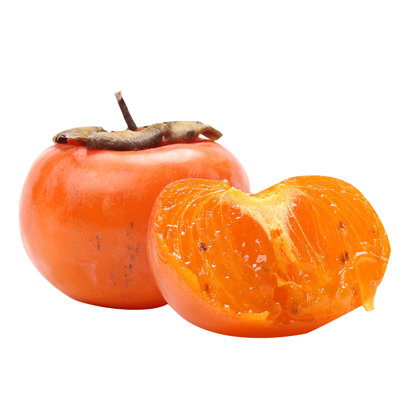 [拍3件发30枚装]火晶柿子7枚装 拍2件发15枚装新鲜当季水果流心蜜柿红甜小柿子硬柿子