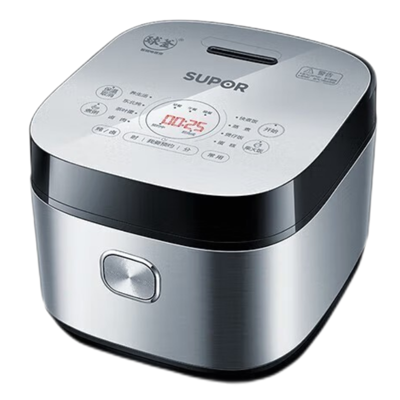 苏泊尔(SUPOR)电饭煲SF50FC973 电饭锅蓝钻球釜5L家用多功能烘焙卤肉茶叶蛋智能电饭煲 5L蓝钻