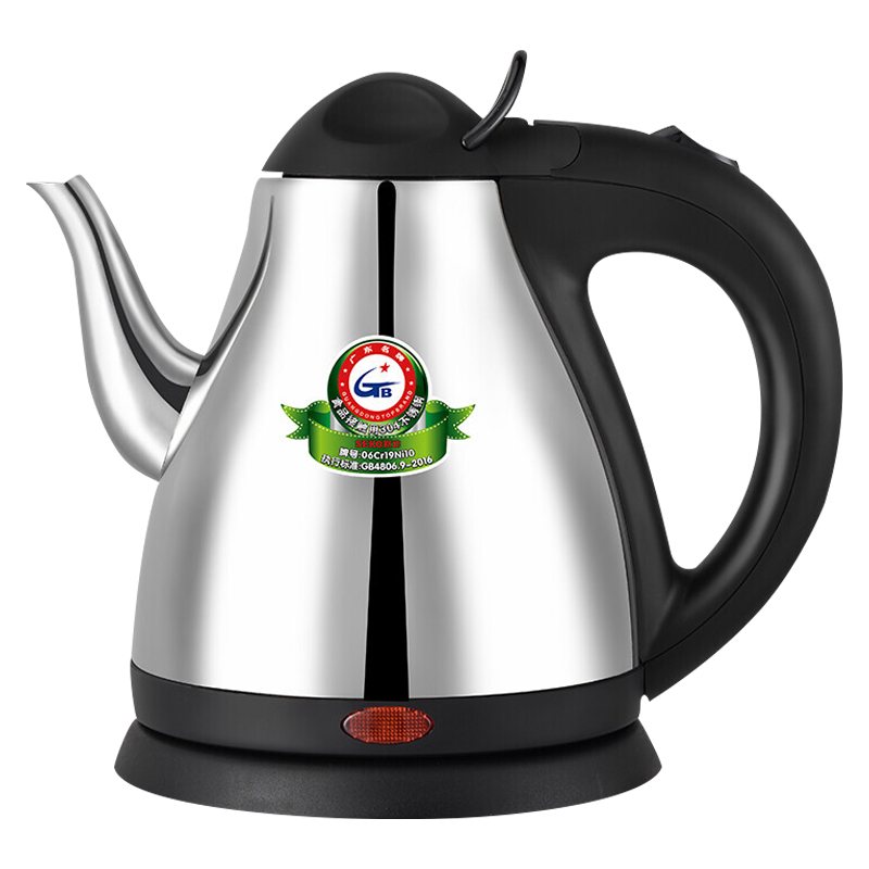 新功(SEKO)烧水壶304不锈钢电热水壶 全钢电茶壶 烧水自动断电电水壶开水壶