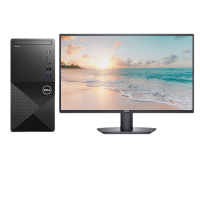 戴尔(DELL)灵越3910商用办公 12代酷睿i3 台式电脑19.5英寸(i3-12100 8GB 256GB+1TB 2GB 定制)三年质保