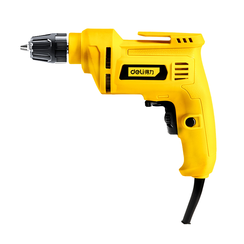 得力(deli)手电钻家用电钻电动螺丝刀220V冲击钻打孔工具手钻1931