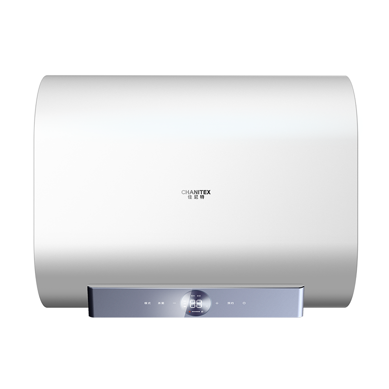 AO史密斯佳尼特 80升电热水器 纤薄双胆扁桶 金圭内胆 双棒双3kW速热 雪域白 CTE-80HT1多种洗浴模式