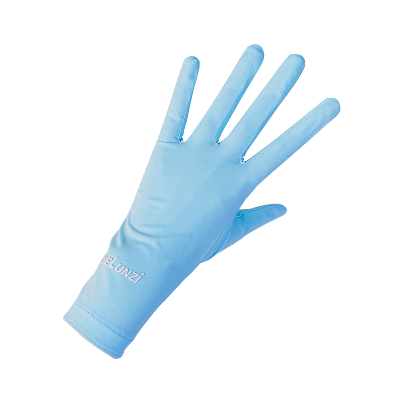 富名洋防晒手套夏季薄款女电动车骑行运动开车触屏冰丝遮阳防滑