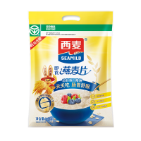 [澳洲进口燕麦]西麦纯燕麦片即食1500g*3袋装营养早餐谷物冲饮代餐零添加蔗糖高膳食纤维高蛋白质绿色食品