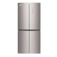 格力(GREE) 448L十字对开门冰箱 448L容量 风冷无霜 变频 一级能效 BCD-448WIPQG 铂金灰
