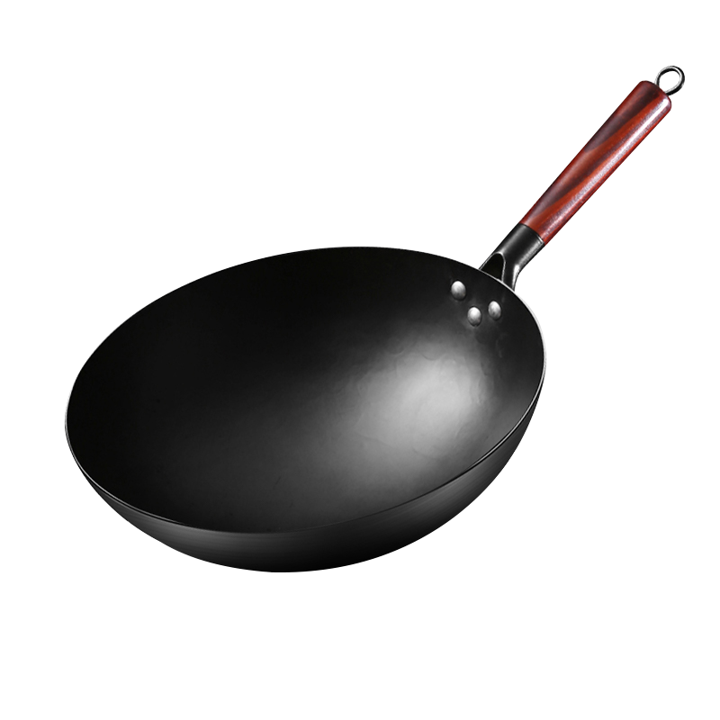 荣事达(Royalstar)章丘铁锅36cm有耳+铁铲中式炒锅纯手工无涂层不粘更健康加厚更耐用 无盖RA11220611