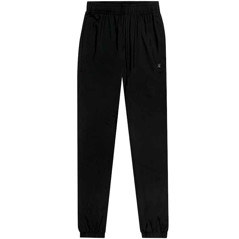 特步运动裤女速干休闲裤宽松健身跑步裤子束脚运动长裤