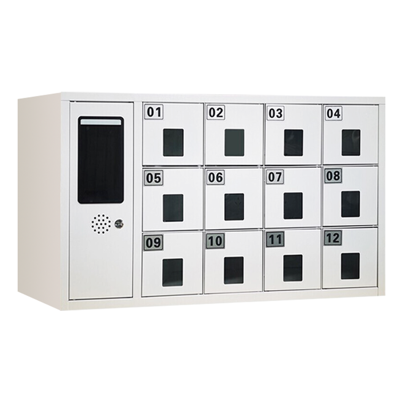 臻远 人脸识别手机柜充电柜手机保管存放柜 12门手机充电柜