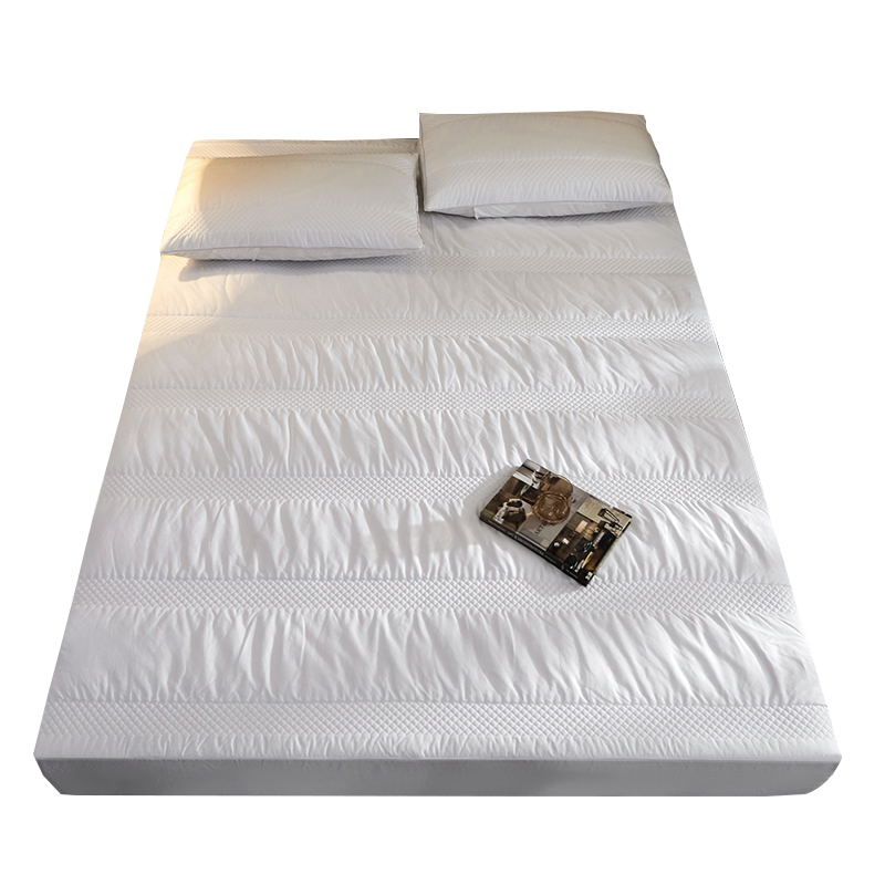 梦特娇纯棉床笠单件全棉抗菌防螨床罩加厚夹棉席梦思保护套防滑床垫套罩