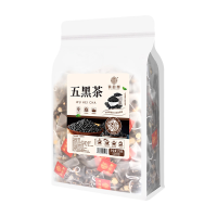 谯韵堂 五黑茶250g/袋量贩装50小包三角包茶黑米黑豆桑椹黑枸杞黑芝麻组合茶包