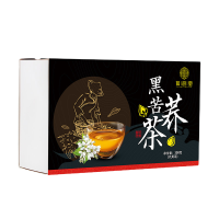 谯韵堂 黑苦荞茶 300g/30小袋 黑珍珠龙珠苦荞 独立小包装