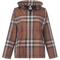 博柏利/巴宝莉 BURBERRY 女款宽松版连帽夹克外套上衣80498041