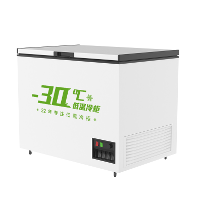 松氏 BC/BD-398 280L卧式冰柜商用-30℃大容量保鲜冷冻柜两用冷柜小冰柜 低温冰箱