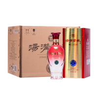 汤沟酒 窖藏 浓香型白酒 42度 500ml*6瓶 整箱装 (内含3个礼品袋) 新版