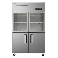 澳柯玛(AUCMA)VCF-900HBT四门冰箱商用冰柜不占地双温冷藏冷冻厨房酒店4开立式