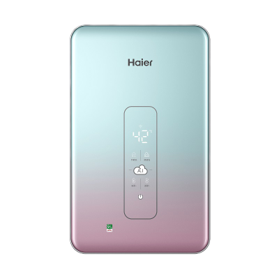 海尔(Haier)即热式电热水器DSH-85AJ1U1小型APP智能恒温双功率速热超薄厨房开机即洗智能 大水量8500W