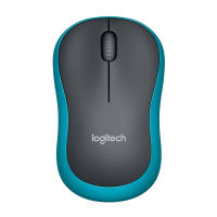 罗技(Logitech)便携商务办公无线鼠标M186