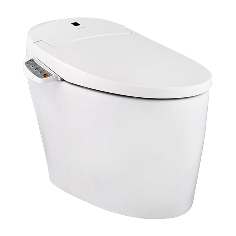 九牧(JOMOO)智能坐便器无水压限制激光脚感冲水恒温座圈即热离座自动冲水马桶 [无水压限制脚感冲厕]ZS560i