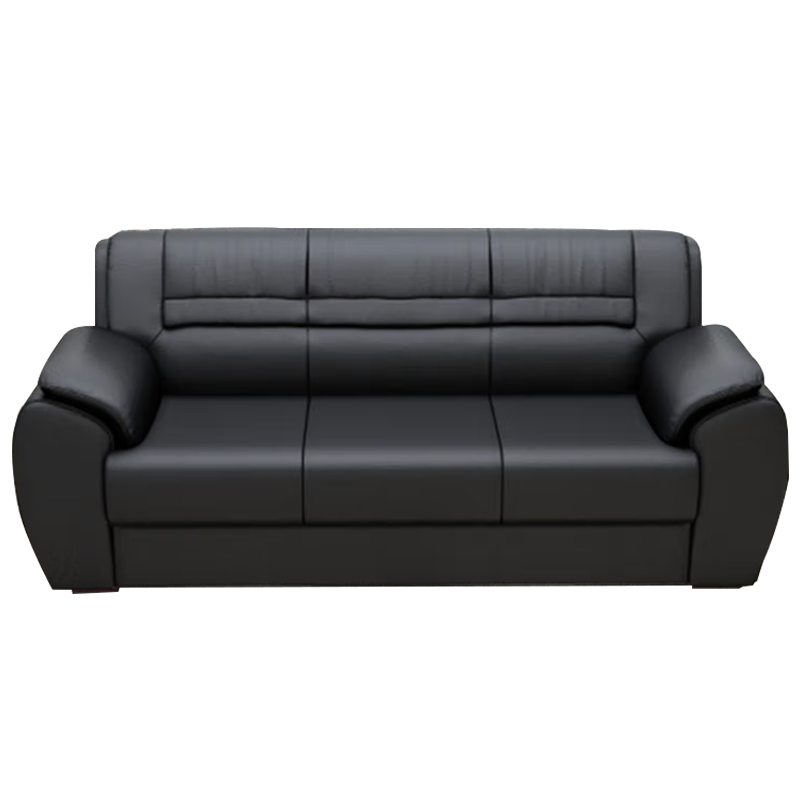 臻远 ZY-SFZH-23 办公沙发茶几组合简约现代接待室会客区轻奢商务沙发 西皮3+1+1+茶几