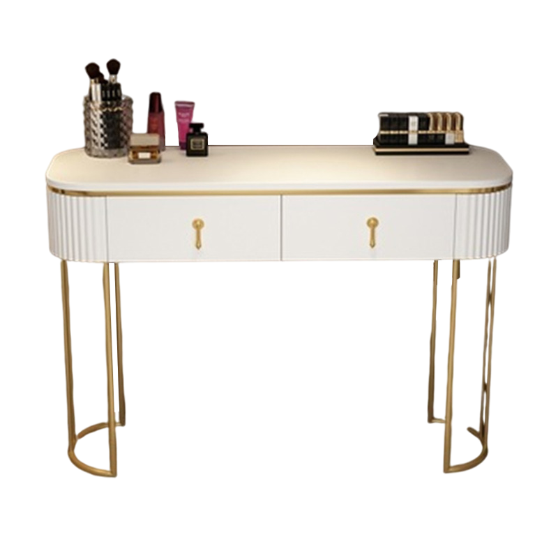 洛港 轻奢梳妆台卧室迷你简约现代化妆桌化妆台烤漆妆桌