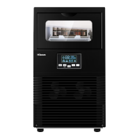 惠康商用大中型奶茶店40/55/68/80/90/100/150/250公斤KTV全自动方冰块制冰机 32冰格 日产冰量