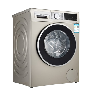 博世(Bosch)XQG90-WBUM44190W香槟金 大容量 BLDC变频电机 自动投放系统 高温筒清洁