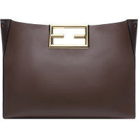 芬迪 FENDI 女士FENDI WAY系列牛皮双F手柄手提包大号 8BH392 AAIW