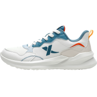 特步男鞋2022秋季新款皮面防水时尚潮流休闲鞋子男轻便减震耐磨防滑运动鞋户外健身品牌跑步鞋旅游鞋