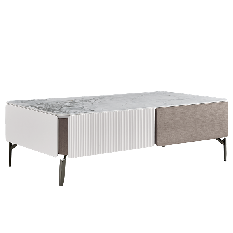 芝華仕(CHEERS)芝华仕现代简约茶几电视柜客厅家用组合岩板收纳储物小户型PT056