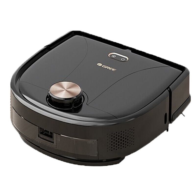 格力(GREE)扫地机器人 扫拖一体 全自动清洗 拖布拖地机 智能吸尘器 家用擦地洗地机 [石墨黑] ROC-01