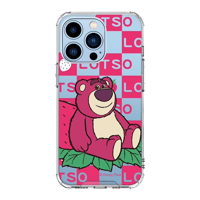 迪士尼草莓熊苹果13手机壳超薄透明卡通iPhone13promax保护套女