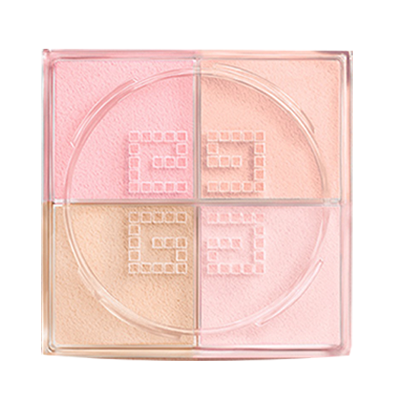 [国内专柜版]纪梵希 明星四宫格散粉3号 4*3g(有效期至2023.1)气质明丽的玫瑰少女 增添肉粉微光 提升气色