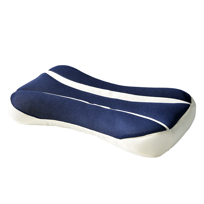 雅奈秀 雅风 呼吸透气枕护颈枕枕头人体工学三分区设计枕芯柔软高弹填充透气亲肤面料