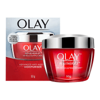 玉兰油(OLAY)面霜 大红瓶 新生塑颜金纯面霜50g 保湿抗皱补水保湿提拉紧致润肤霜 保湿抗皱 淡细纹