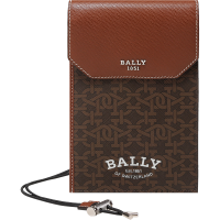 巴利 BALLY 男士TPU配皮单肩斜挎包颈部挂包手机包BOYD TML