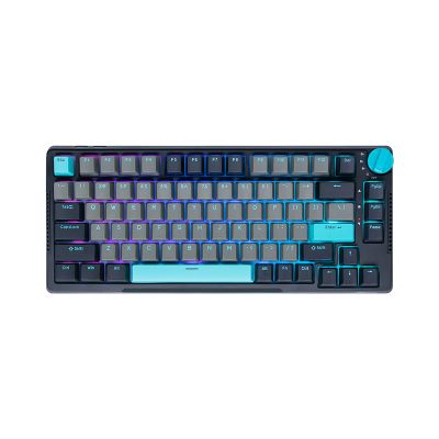 RK H81晚星版机械键盘无线2.4G蓝牙有线三模gasket结构PBT键帽电脑游戏笔记本办公键盘TTC七彩红轴