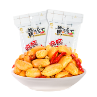 黄飞红 麻辣花生 110g*6 袋装休闲零食下酒菜香脆坚果宵夜小吃
