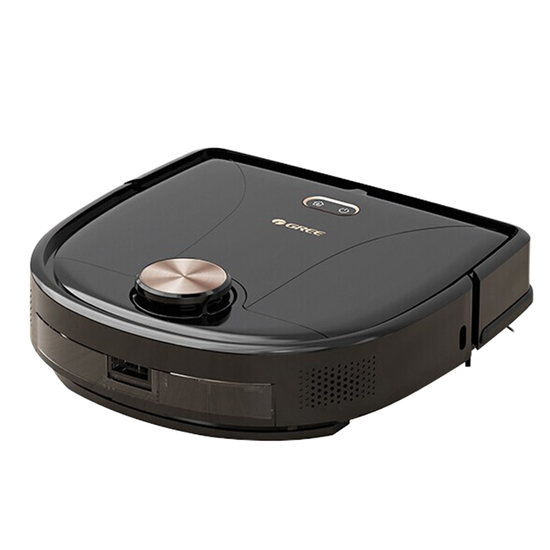 格力(GREE)扫地机器人 扫拖一体 全自动清洗 拖布拖地机 智能吸尘器 家用擦地洗地机 [石墨黑] ROC-01