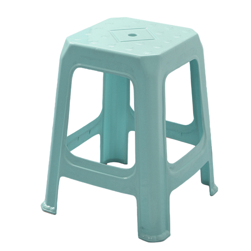 洛港 塑料凳子家用加厚塑料凳客厅餐桌登子高凳板凳成人胶凳经济型方凳