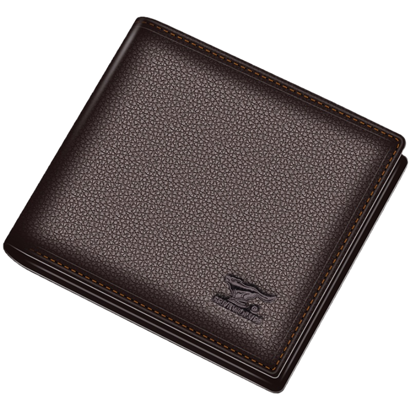 七匹狼短款钱包男士真皮牛皮多卡位驾驶证一体卡夹子男年轻人