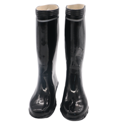 九州缘 BD1EX322101A1H 高筒橡胶反光雨鞋 绝缘靴6kV 36-47码(计价单位:双)黑色
