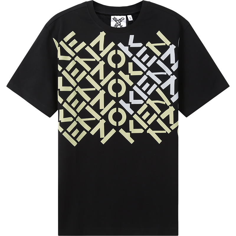 高田贤三 KENZO 男士棉质圆领短袖T恤FC5 5TS208 4SK